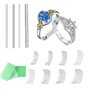 LiJuanWang Ajusteur de Taille de Bague Invisible