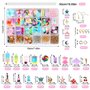 161 PCS Breloque Charms en Resine