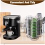 KIMIGO Porte Capsule Compatible with Tassimo(52 X Capsules),Porte Dosette for Tassimo,Supports pour Capsules de Café for Tassimo