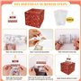 HUAEDNWKYI Boîte Cadeau DIY - Emballage Cadeau pour Argent, Boîte de Chèque Cadeau Vide, Présentation de Chèque Cadeau Shopping,