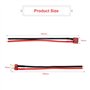 RUIZHI 5 Paires Deans Style T Plug Mâle Femelle Connecteur avec Fil de Silicone 14AWG T Plug Connector pour Câble de Batterie RC