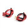 RUIZHI 5 Paires Deans Style T Plug Mâle Femelle Connecteur avec Fil de Silicone 14AWG T Plug Connector pour Câble de Batterie RC