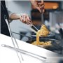 30 cm Pinces à Épiler Extra Longues Utensiles de Cuisine avec Crochet Pinces de Cuisine Prof