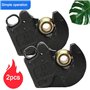 NICCOO Boule Attelage Tracteur Tondeuse, 2 Coupleur Rapide Tracteur Tracteurs Crochet attelage Mixte 3 Trous Boule Dattelage Cro