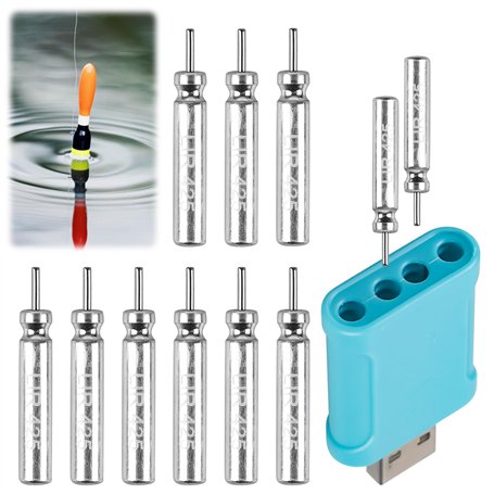 Behogan Lot de 9 flotteurs de pêche à LED CR 425