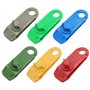 Lot de 6 clips de verrouillage robustes pour tentes de tente requin pour auvents