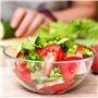 1 l) - Grand saladier rond en verre pour la cuisson