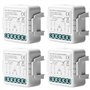 Tuya Lot de 4 modules d'interrupteur intelligent pour volet roulant WiFi 2