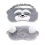2 pcs masque oculaire sommeil femmes filles enfants adulte enfant molle bandes bandes élastiques fluffeuses respirant respirant