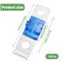 yotutun Fusible Midi, 14 Pièces Mini Fusible 30A/40A/50A/60A/70A 80A/100A Fusibles Automobiles Fusible Midi à Courant Élévé pour