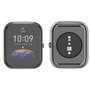 HOMTERN Lot de 2 coques compatibles avec Amazfit Bip 3/Bip 3 Pro, coque intégrale en TPU souple résistante aux chocs et aux rayu
