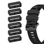 HOMTERN Lot de 6 Sangles de Fixation en Silicone 26 mm pour Garmin Fenix 7X