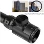 KinZon Lunette de Visée 6-24x50AOEG avec Réticule Lumineux Optique Mil-Dot et réglage de la parallaxe,Augmente la portée de la p