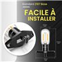 DoRight Z187 Ampoule LED pour Micro-Ondes 3.5W 240V, Équivalent 25W Blanc Chaud 3000K, Étanche Anti-Poussière Résistante aux Hau