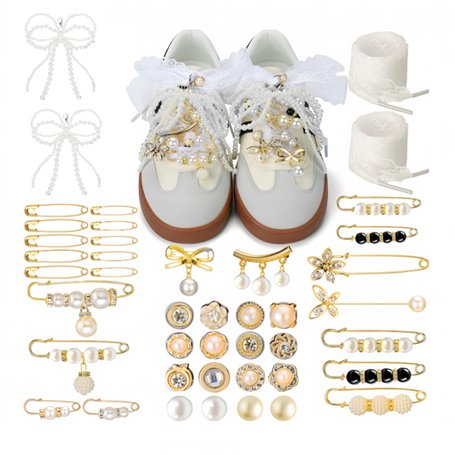 43 Pièces Sneakers Ornements