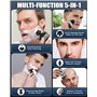 Ixydor Rasoir Tete Chauve Homme, 6D Rasoir Electriques Hommes Cheveux,Rasoir électrique pour Barbe Humide et Sèche,5 en 1 Tondeu