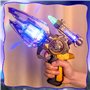 SK MISS Pistolet Jouet Electronique, Space Pistolet Jouet Blaster Enfant avec Lumières Clignotantes et Effets Sonores, Jouets Lu