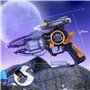 SK MISS Pistolet Jouet Electronique, Space Pistolet Jouet Blaster Enfant avec Lumières Clignotantes et Effets Sonores, Jouets Lu