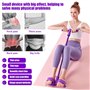 Jomdjmskes Corde de Tension Multifonctionnelle, Materiel Sport Maison, 8 Tubes Sit-Ups Bodybuilding Expander Bandes, Pédale Pull