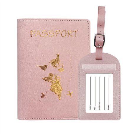 Étiquette Bagage et Couvertures de Passeport
