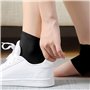 Chaussettes Hydratantes,2 Paires Talon en Gel De Chaussettes à Talon En Gel Hydratant Ventilé Pour Talons Secs et Crevassés Chau