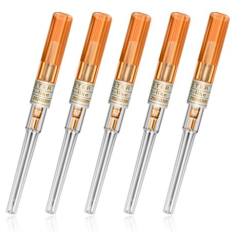 SOTICA 5PCS Aiguilles de Cathéter 14G pour Piercing - Nez