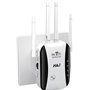 Répéteur WiFi Puissant 300Mbps,2.4GHz Amplificateur WiFi avec WPS