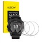 4 Pièces Verre Trempé Compatible Garmin Fenix 6X Pro/Sapphire Editions/Solar Edition 51mm / Huawei Watch GT 2 Pro 46mm