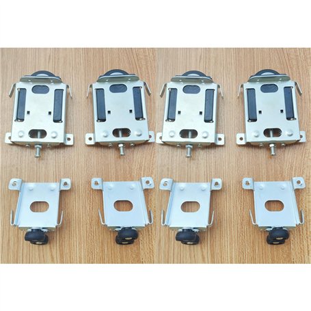 Uni-Fine 4 groupes de portes coulissantes pour porte de penderie