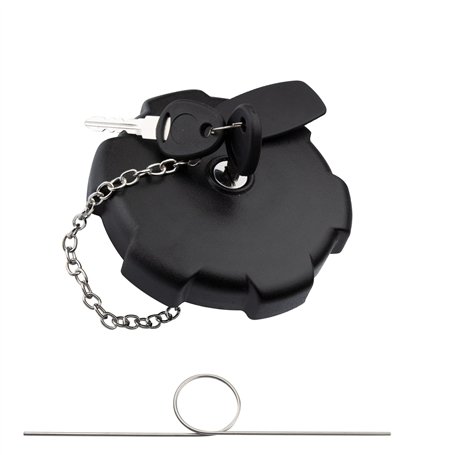 KASturbo Bouchon de réservoir de carburant verrouillable avec clés et housse de protection anti-poussière pour MAN TGA TGX TGS A