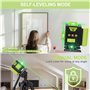 Niveau Laser 4 x 360°, 16 Lignes Vert Laser Chantier Professionnel pour la Construction et l'Accrochage de Photos, Autonivelleme
