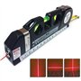OFKPO Multifonction Niveau Vertical Horizon Mesure, Ruban Mètre Inclinometre à Mesurer Aligner Multipurpose Règle Verticale Leve