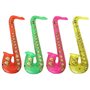 Hen and Stag Accessories Lot De 4 Saxophones Gonflables
