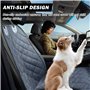 Sporgo Housse de siège avant de voiture pour chien : imperméable, antidérapante, résistante aux rayures, couverture de siège ava