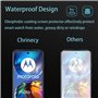 CHRINECY [3 Pièces] Verre Trempé Compatible avec Motorola Moto E32, Film Protection écran, Film en Verre Trempé, Vitre [9H Duret