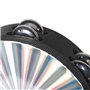Alnicov Radiant Tambourin à double rangée avec grelots réfléchissants 20,3 cm