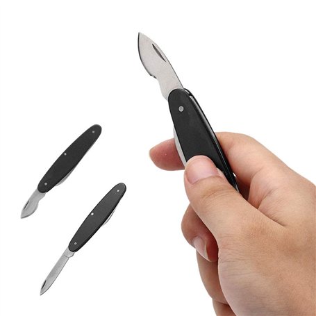 Brrnoo Outil de Remplacement d'ouverture de boîtier de Montre Multifonctionnel Professionnel - Couteau de Remplacement pour horl