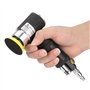 Mini Ponceuse d'angle d'air, Mini Ponceuse Excentrique 16000 TR/Min Outil Polisseuse Rotative d'angle 90° de Pression Orbitale A