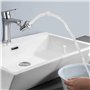 Aérateur de Robinet Rotatif, Mousseur Robinet de Cuisine, Aérateur de Robinet, Orientable à 720°, avec Filtre à 4 Couches, Empêc