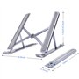 Yanavee Support Ordinateur Portable, Support PC Portable Aluminium Ventilé Pliable à 6 Niveaux de Réglable,Ergonomique Laptop St