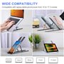 Yanavee Support Ordinateur Portable, Support PC Portable Aluminium Ventilé Pliable à 6 Niveaux de Réglable,Ergonomique Laptop St
