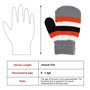 Bebe Gants Rayures Coloré Tricotés Extensibles Magiques Moufle pour Fille Garçons Unisex