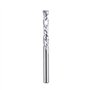 SpeTool Up&Down Fraise Defonceuse 4mm Diamètre de la tige Fraise CNC Fraise a Rainurer Fraise Hélicoïdal 25mm Longueur de coupe