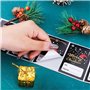 NT-ling Lot de 300 étiquettes autocollantes de Noël, étiquettes de cadeaux autocollantes pour Noël, mariage, vacances