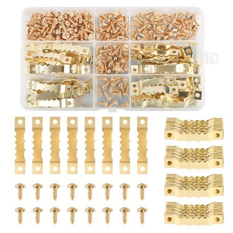 100 Pièces Accroche Tableau Crochet Cadre，Fixations pour Cadres，Mural Attache Cadre Accroche Cadre ，pour Cadres Photo Affiches P