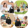 Sac Isotherme Repas，Petit Panier Repas Étanche Mini Sac à Lunch Isolé Pliable，Sac Lunch Box Étanches, Sac Glaciere Imperméable e