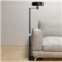 QWORK® Support de projecteur en forme de L peu encombrant avec filetage universel 1/4 - Pivotant à 360° - Hauteur réglable de 65