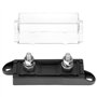 QWORK® Fuse Porte-fusibles - 500A à 32V DC, 300A à 58V DC - Mélange de plastiques haute résistance - pour camions, voitures, cam