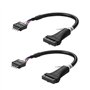 SIENOC Lot de 2 adaptateurs USB 3.0 20 broches femelle vers USB 2.0 carte mère 9 broches mâle