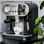 Gaggia Cafetière à main Carezza Deluxe RI8525/01 pour café moulu et dosettes, 230 V, 50 Hz, 1900 W, gris/noir
